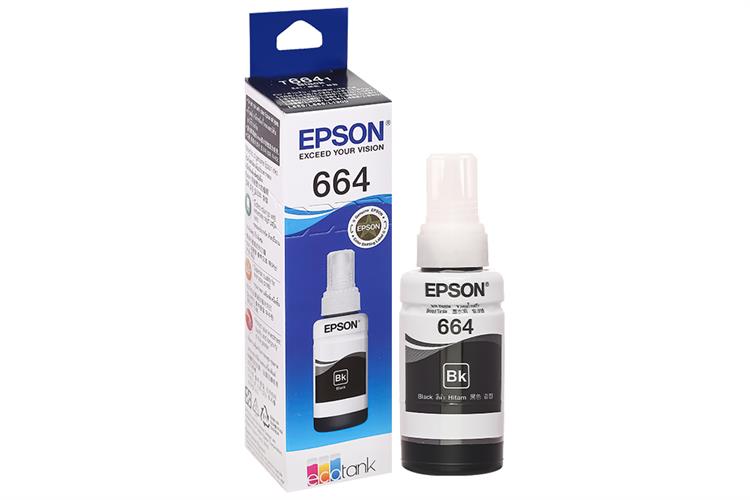 Bộ mực in phun 4 m&agrave;u epson T6641-T6644 - Ch&iacute;nh h&atilde;ng