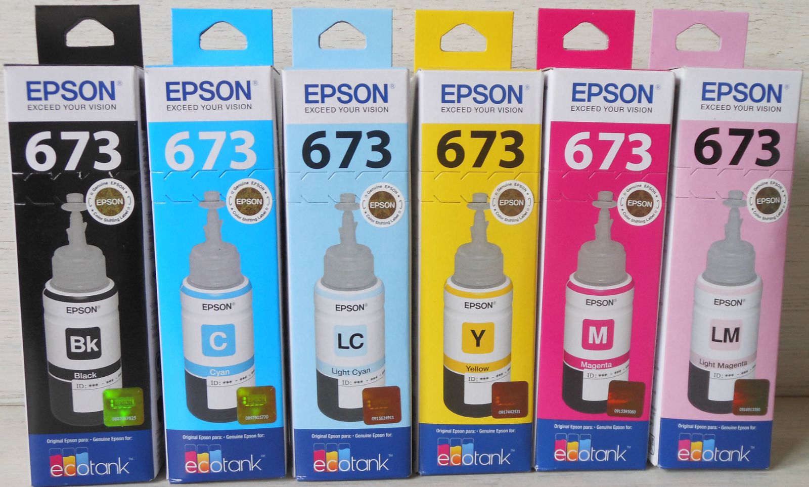 Mực in phun epson 673